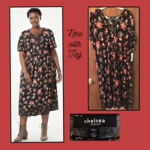 NWT Dress by Chelsea floral size 30/32